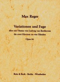 Variations and Fugue op. 86